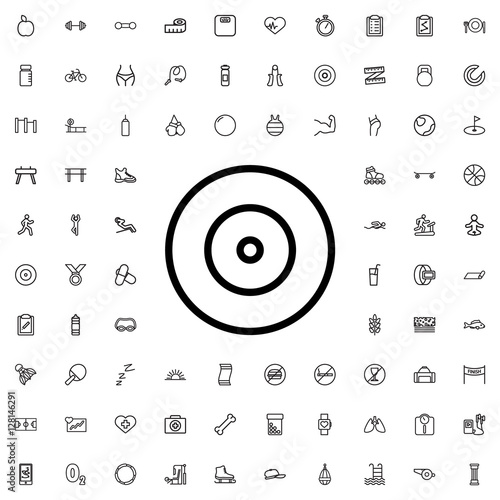target icon illustration