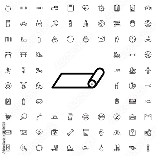 carpet icon illustration