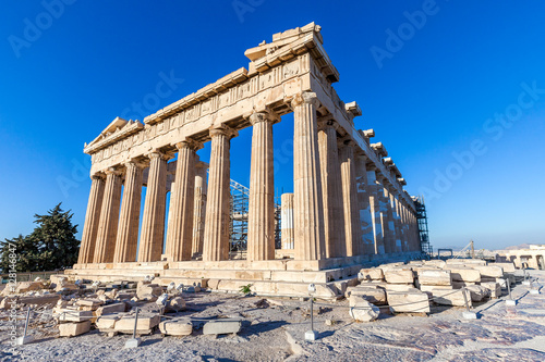 Parthenon temple, Acropolis, Athens, Greece