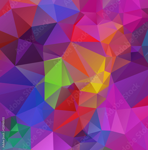 Abstract colorful mosaic background creative design illustration