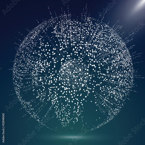 World map point, line, composition, representing the global, Global network connection,international meaning.