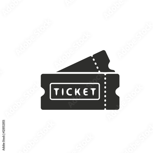 Ticket - vector icon.
