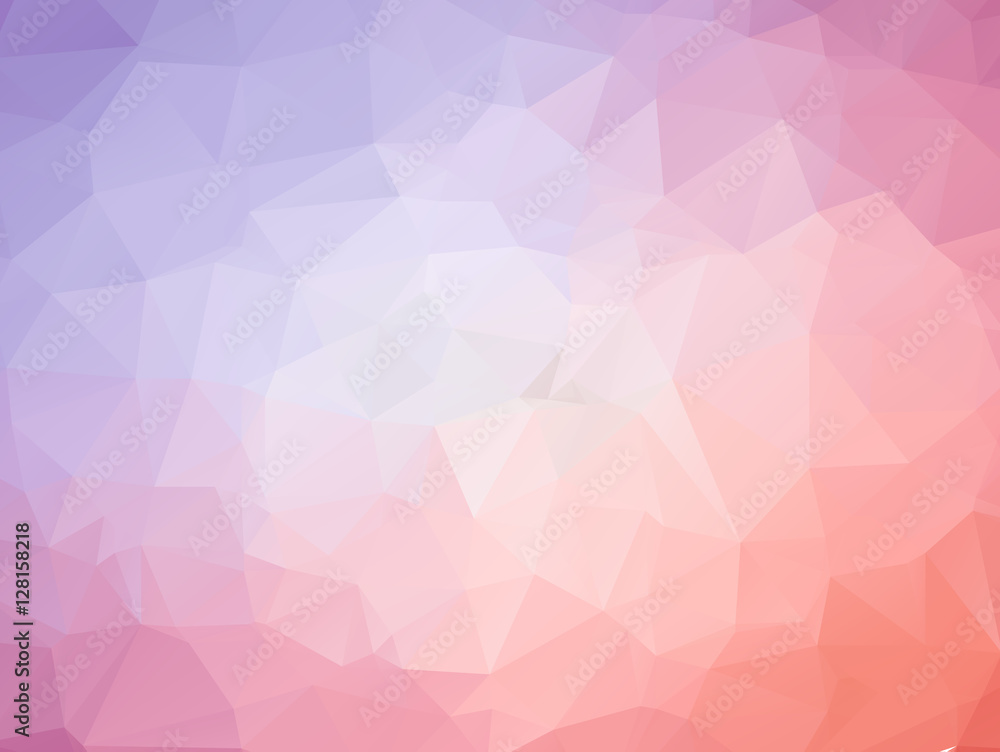 Obraz premium Design polygon multicolor blue and colorful geometric which cons
