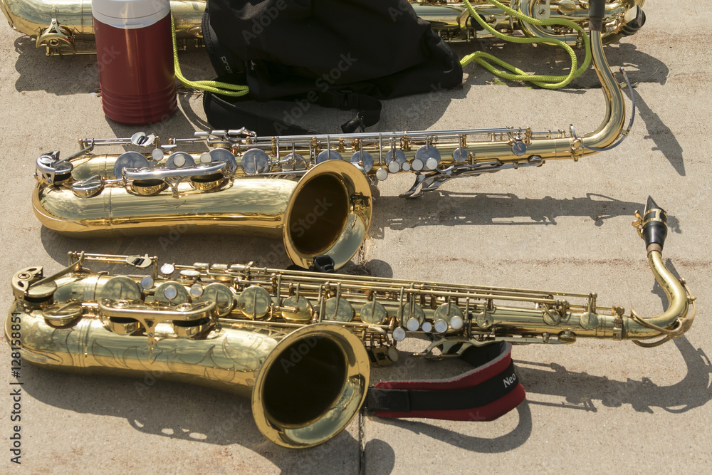 Obraz premium saxophones 