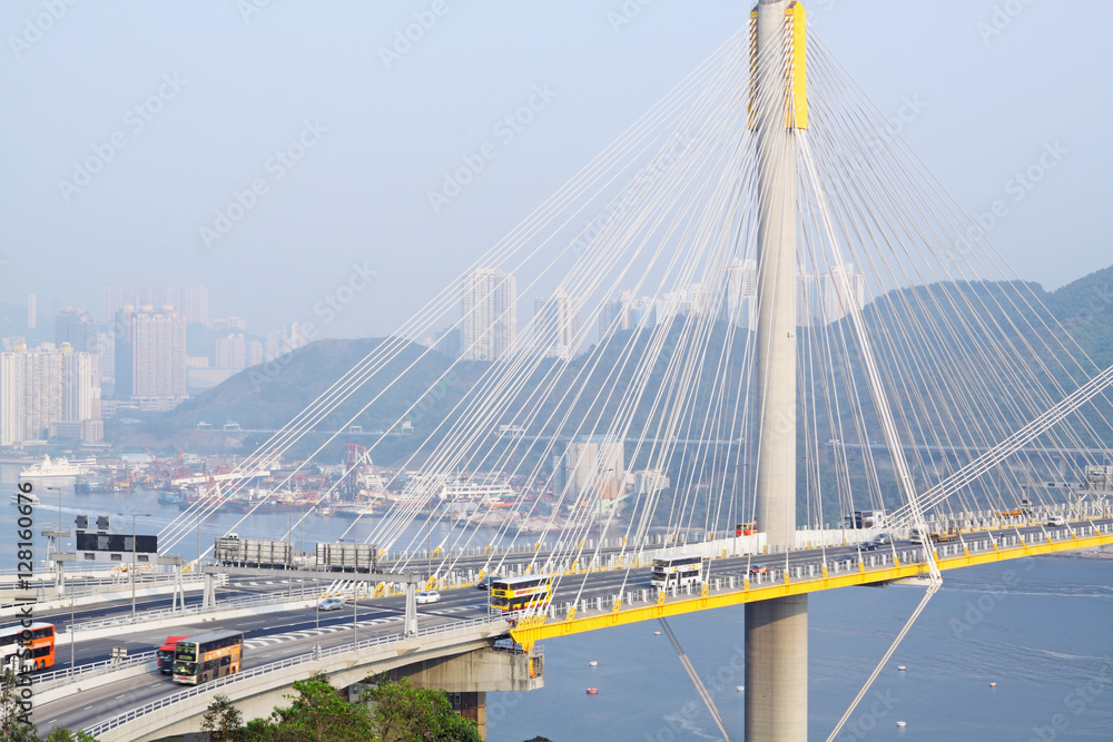 Obraz premium Ting Kau Bridge
