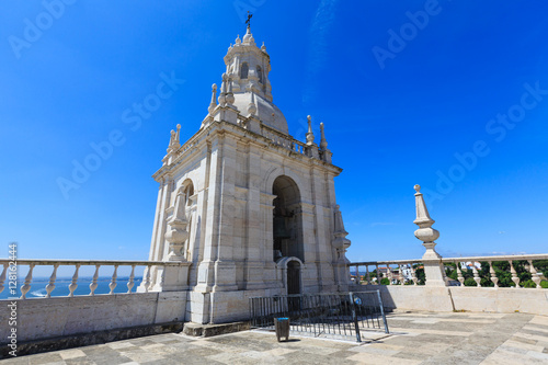 Church roof in Lisbon, Portugal.