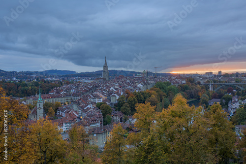 Altstadt von Bern im Herbst, Schweiz