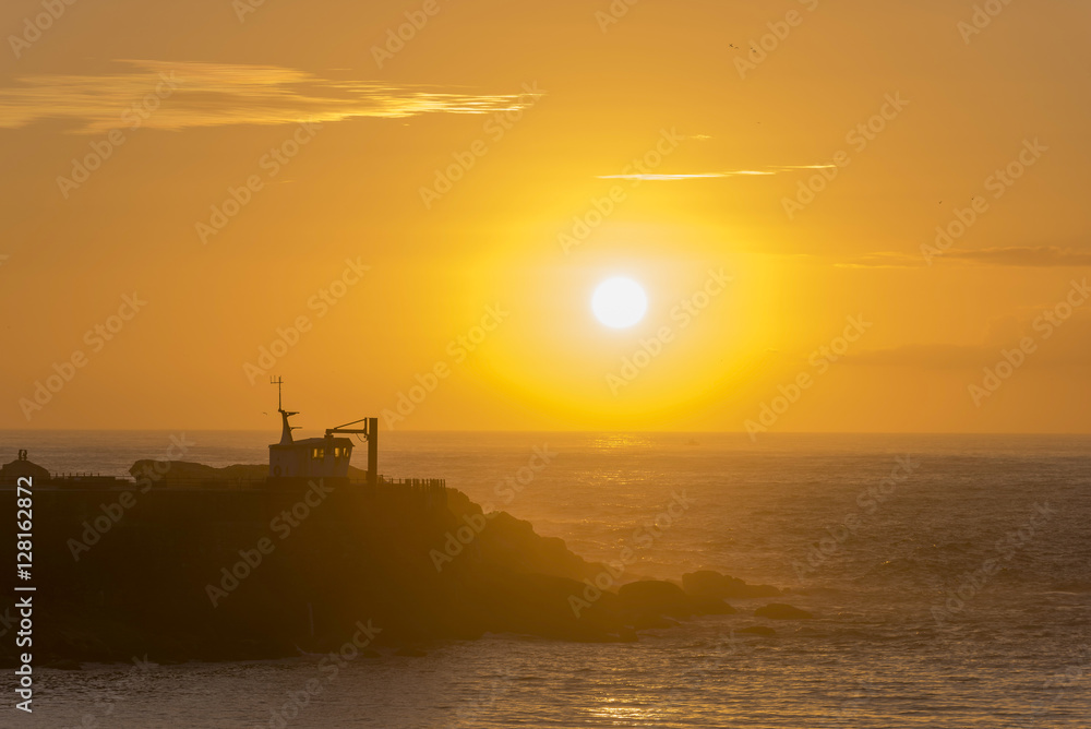 Obraz premium Sunset in La Coruna (Spain).