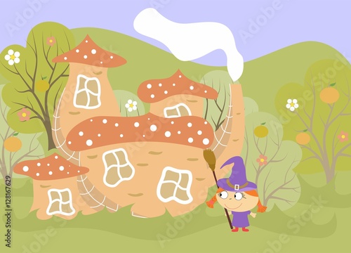 witch and home