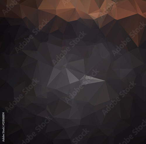 Low polygon Triangle Dark Pattern Background style Design mosaic