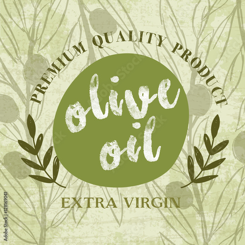 OLIO D'OLIVA ETICHETTA, SIMBOLO