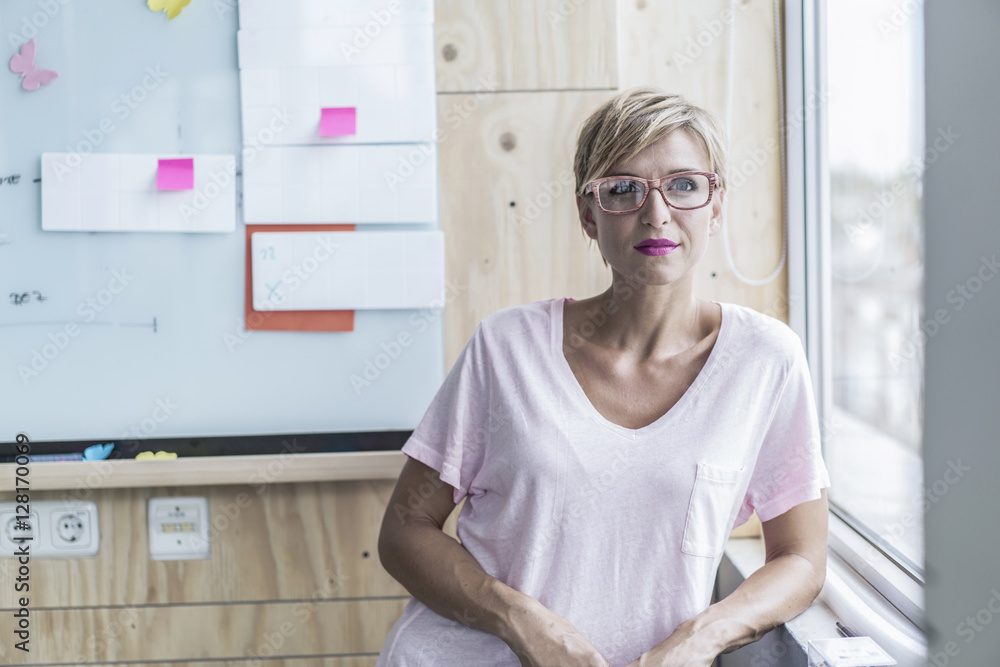 Woman in modern office Woman in modern office