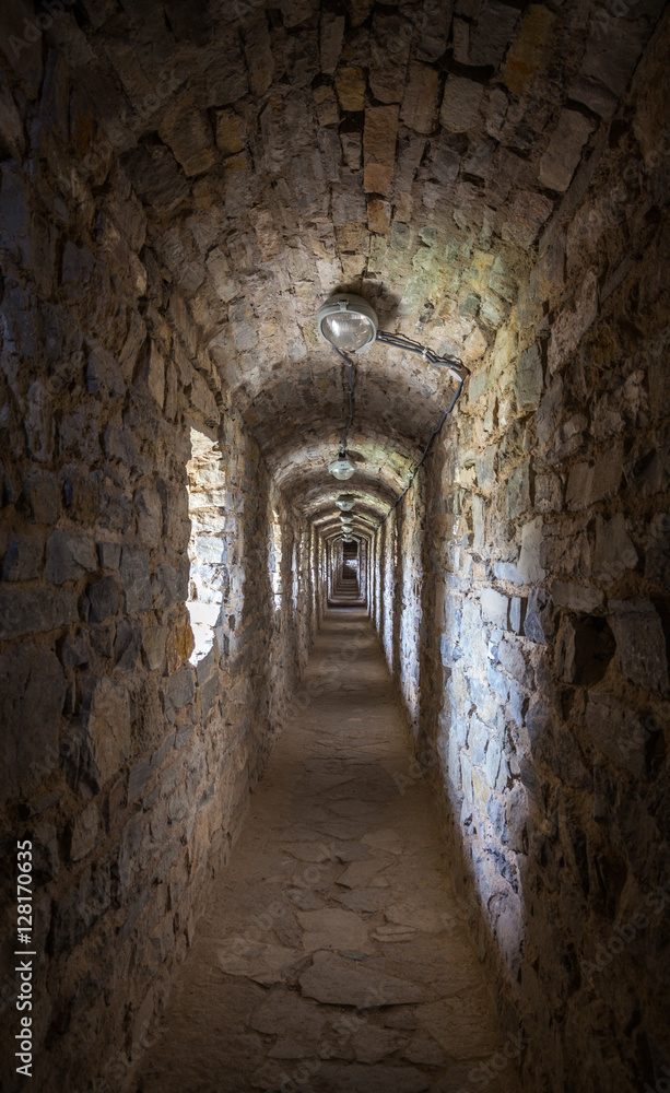Secret passage in  fortress