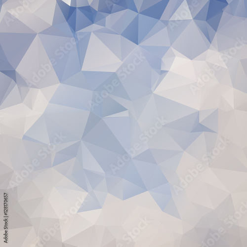 Abstract white polygonal background design templates or Light wh