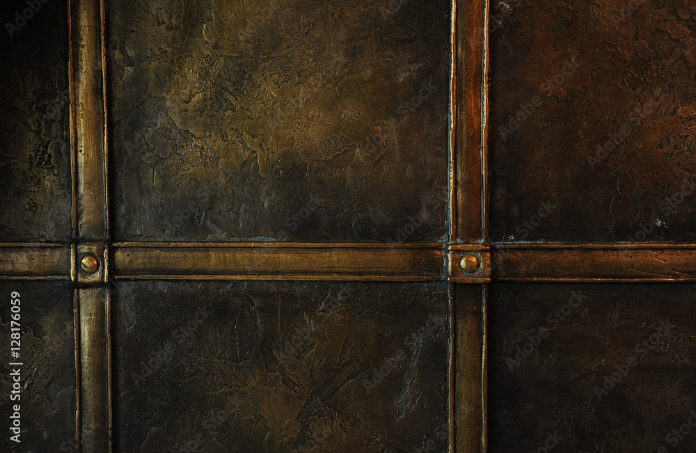 Textured metal surface Textured metal surface