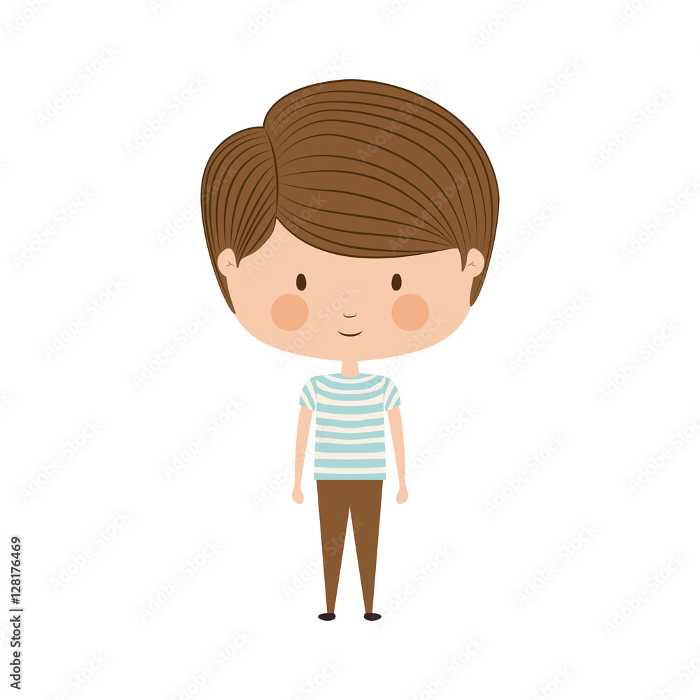 Boy cartoon icon. Kid childhood little people and person theme. Isolated design. Vector illustration Boy cartoon icon. Kid childhood little people and person theme. Isolated design. Vector illustration