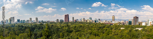 Panoramic View of Mexico City © diegograndi