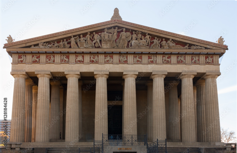Obraz premium Parthenon at Centennial Park in Nashville, TN