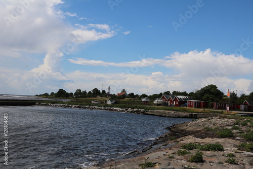 Smygehuk at the southernmost point Sweden photo