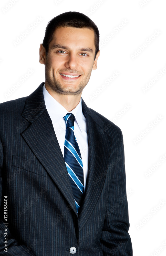 Businessman, isolated on white background Businessman, isolated on white background