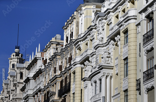 LA GRAN VÍA CALLE DE MADRID,ESPAÑA
