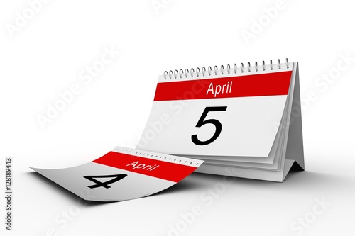April calendar