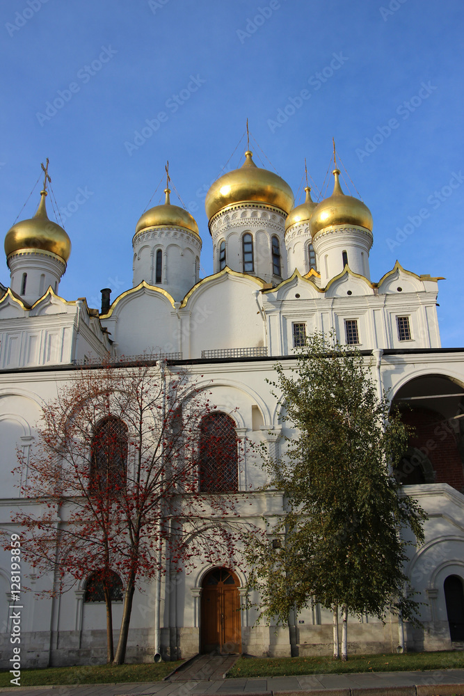 Moscow,Annunciation Cathedral,autumn. Moscow,Annunciation Cathedral,autumn.