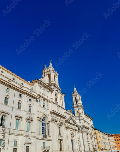 Sant'Agnese in Agone church at Piazza Navona in Rome © BGStock72