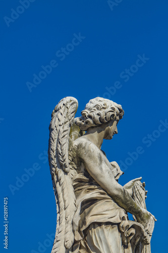 Angel statue at Sant Angelo...