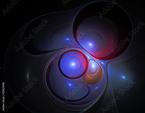 Abstract fractal image