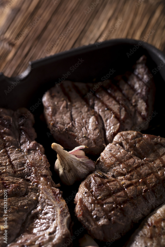 Obraz premium Grilled meat.
