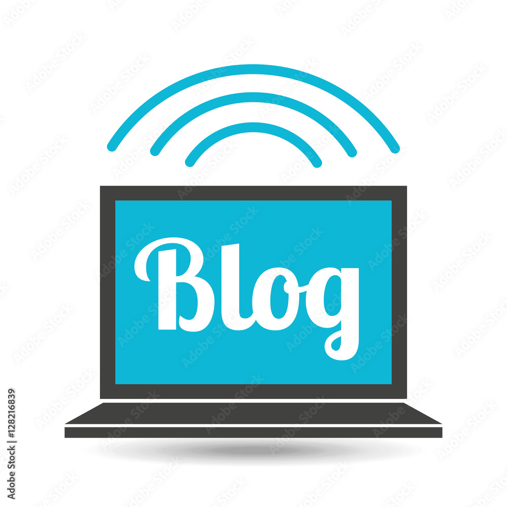 social media laptop blog web vector illustration eps 10 social media laptop blog web vector illustration eps 10