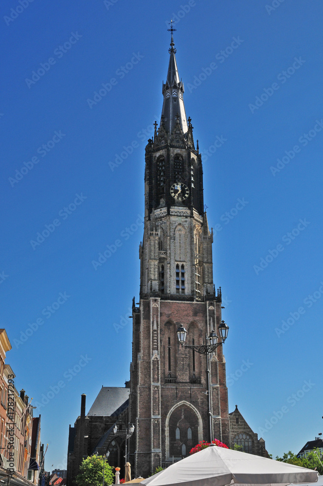 Fototapeta premium La cattedrale di Delft - Olanda - Paesi Bassi