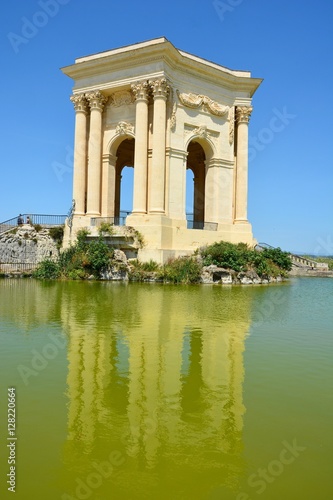 Water tower at Place Royale du Peyrou esplanade in Montpellier, France.