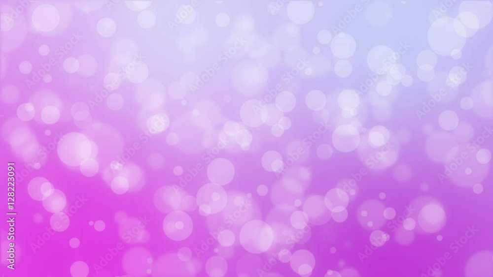Bokeh holiday background with floating particles against a purple pink backdrop Bokeh holiday background with floating particles against a purple pink backdrop