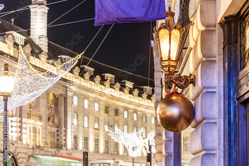 Christmas lights 2016 in Carnaby, London photo