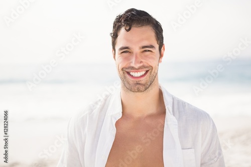 Portrait of smiling man 