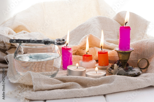 Andrzejki - St Eve. Andrew - omens of wax, lost wax by key 