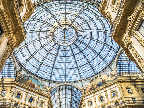 Vittorio Emanuele II Gallery in Milan