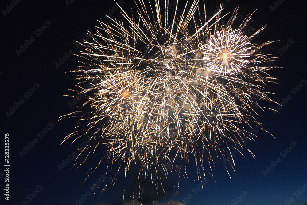 Obraz premium Fireworks in the sky