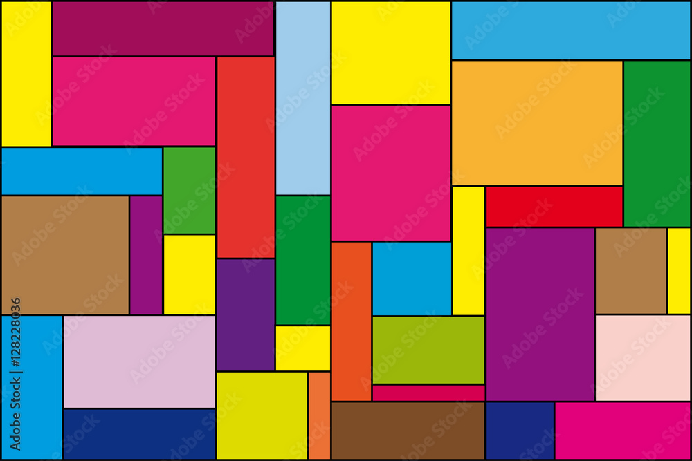 Colorful blocks Colorful blocks