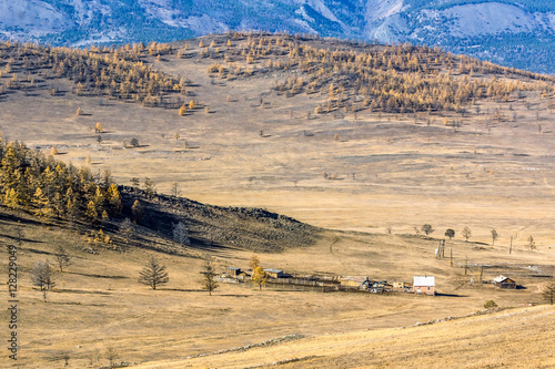 Farm in the Tazheran steppe photo