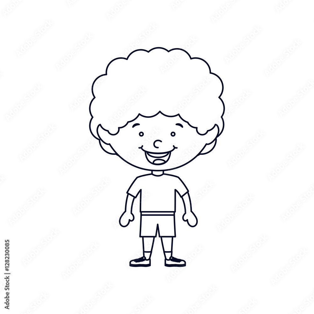 Boy cartoon icon. Kid childhood little people and person theme. Isolated design. Vector illustration Boy cartoon icon. Kid childhood little people and person theme. Isolated design. Vector illustration
