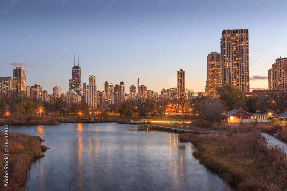 Naklejka premium Chicago 