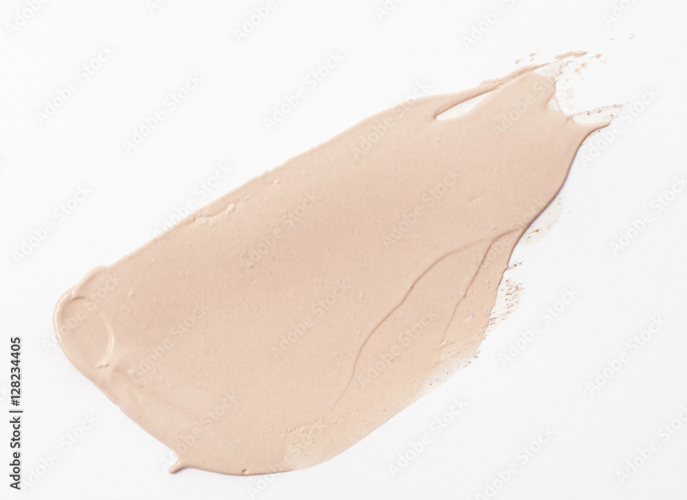 Fototapeta premium Make up base paint on background