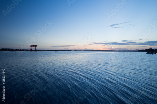 弁天島　夕景