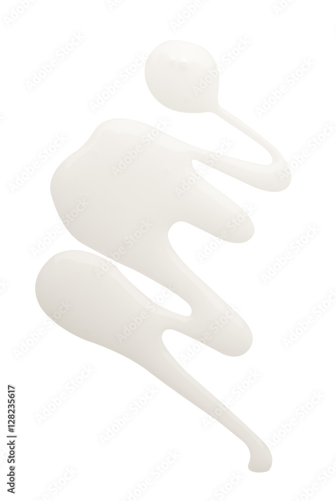 Cosmetic gel in abstract shape on background Cosmetic gel in abstract shape on background