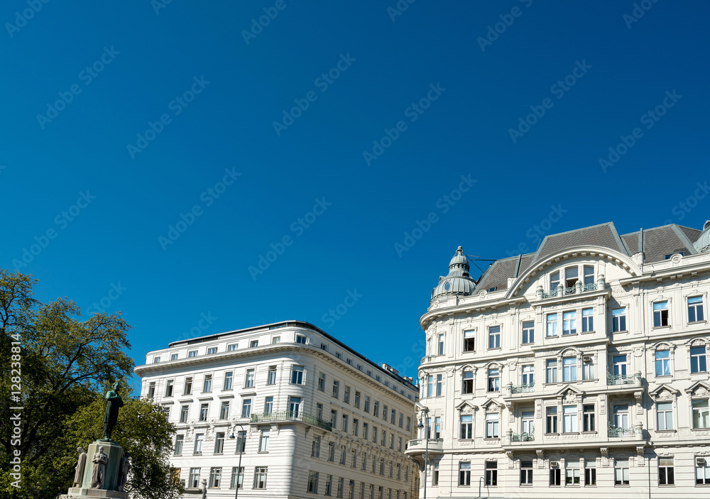Viennese Classical style building, Austria, Europe Viennese Classical style building, Austria, Europe