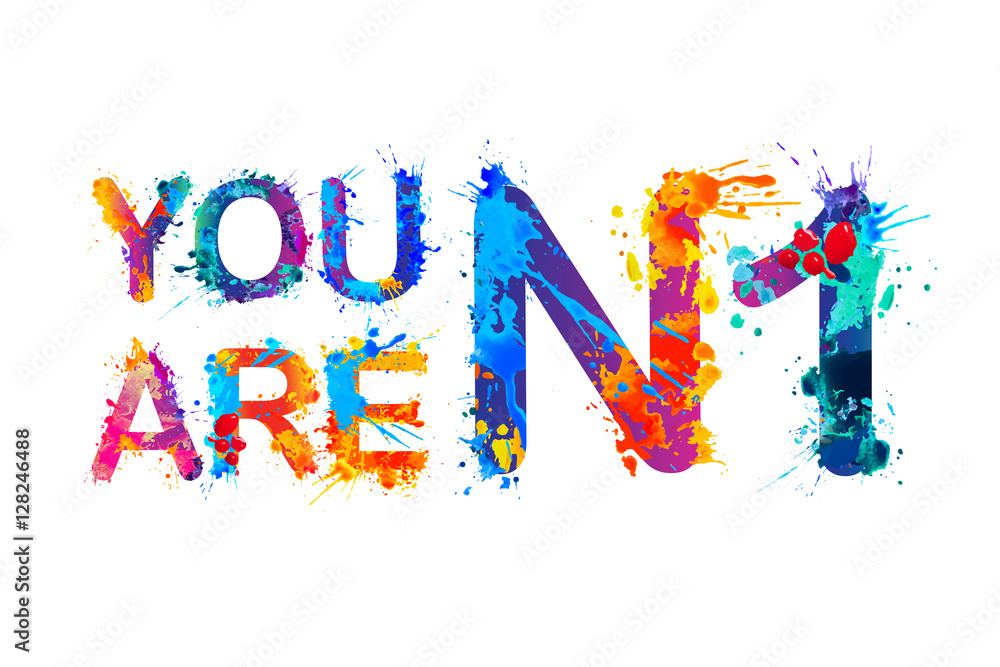 You are number 1 Stock-Vektorgrafik | Adobe Stock