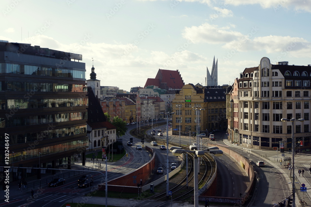 Obraz premium plac dominikański - wrocław 